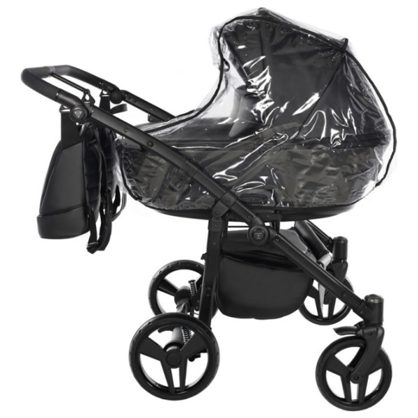 Детская коляска Junama Space DUO Eco 2809-002/ Черный photo 2 Детская коляска Junama Space DUO Eco 2809-002/ Черный photo 2