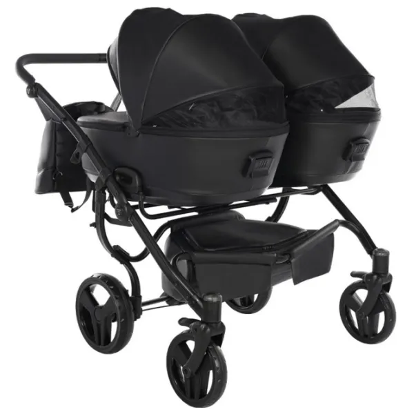 Детская коляска Junama Space DUO Eco 2809-002/ Черный photo 4 Детская коляска Junama Space DUO Eco 2809-002/ Черный photo 4