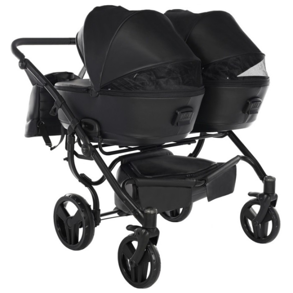 Детская коляска Junama Space DUO Eco 2809-002/ Черный photo 4 Детская коляска Junama Space DUO Eco 2809-002/ Черный photo 4