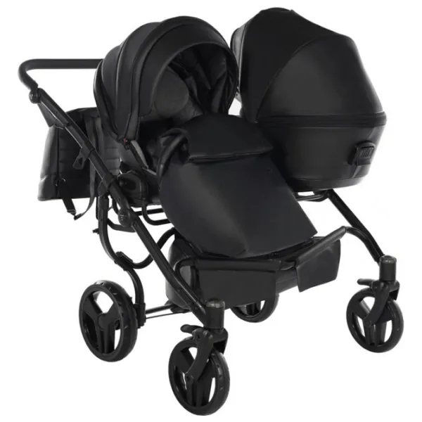Детская коляска Junama Space DUO Eco 2809-002/ Черный photo 6 Детская коляска Junama Space DUO Eco 2809-002/ Черный photo 6