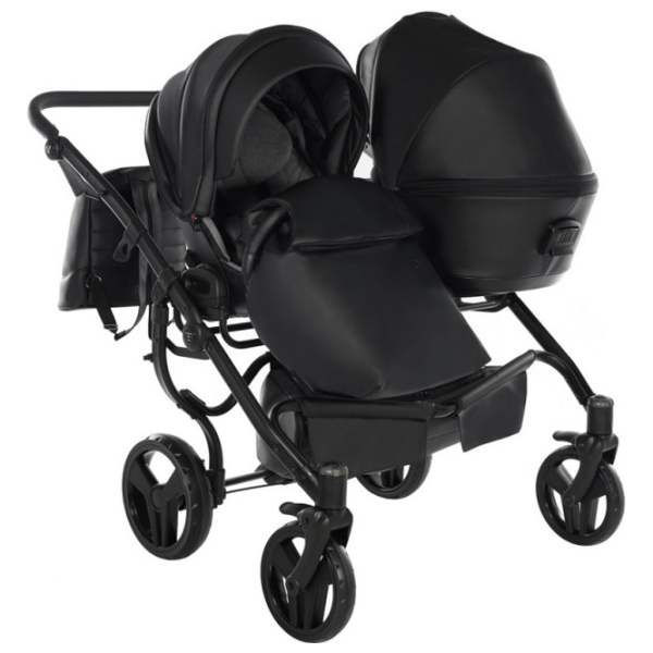 Детская коляска Junama Space DUO Eco 2809-002/ Черный photo 6 Детская коляска Junama Space DUO Eco 2809-002/ Черный photo 6