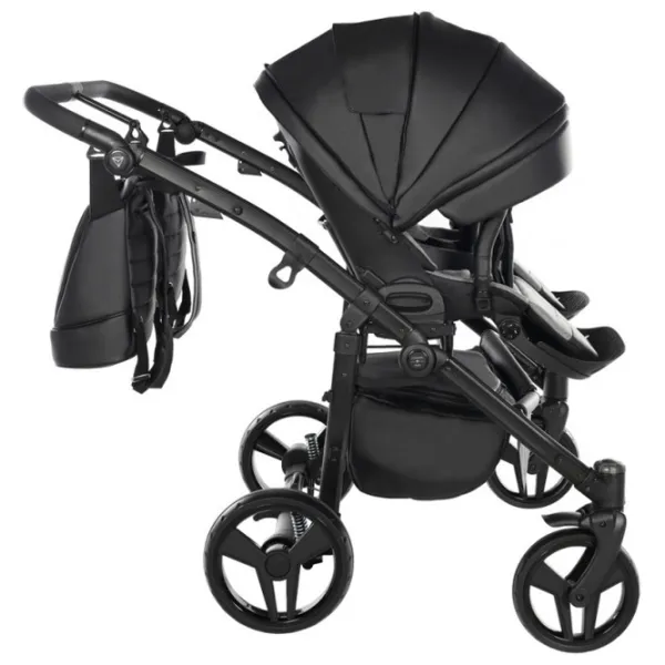 Детская коляска Junama Space DUO Eco 2809-002/ Черный photo 7 Детская коляска Junama Space DUO Eco 2809-002/ Черный photo 7