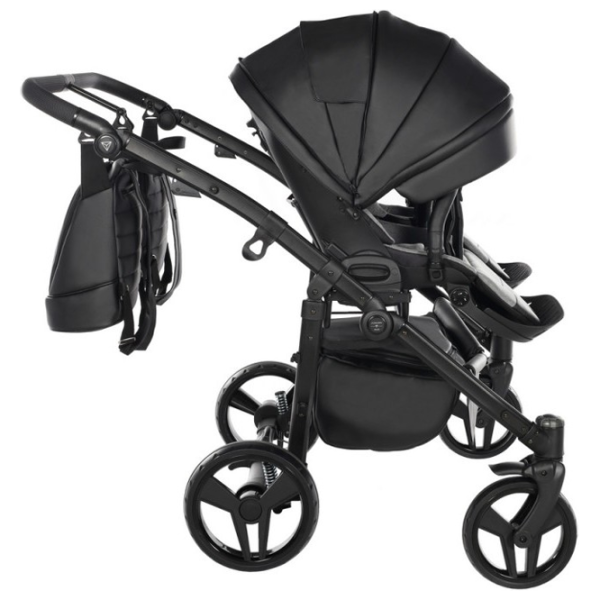 Детская коляска Junama Space DUO Eco 2809-002/ Черный photo 7 Детская коляска Junama Space DUO Eco 2809-002/ Черный photo 7