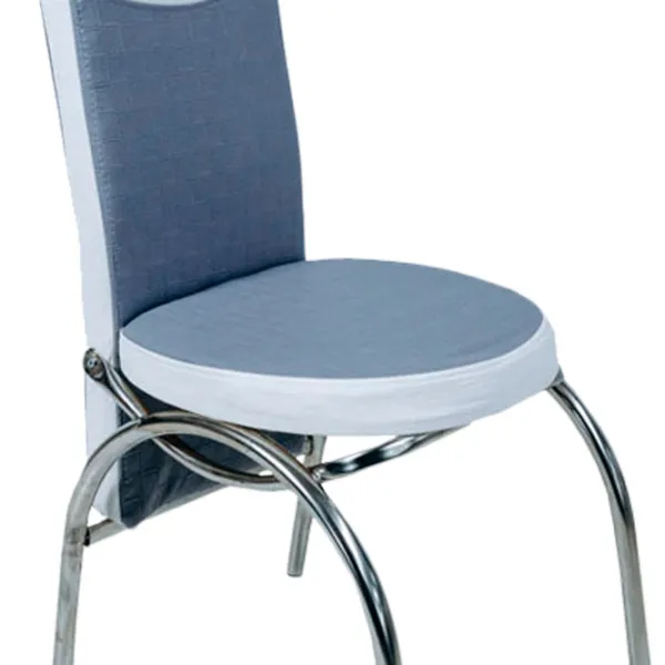 Scaun de bucătărie Magnus Merchan ECO Piele/ Gray White photo 2 Scaun de bucătărie Magnus Merchan ECO Piele/ Gray White photo 2