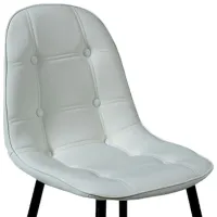 Scaun de bucătărie Magnus 6155 ECO Piele/ White photo 2