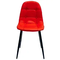 Scaun de bucătărie Magnus 6155 ECO Piele/ Red photo 2