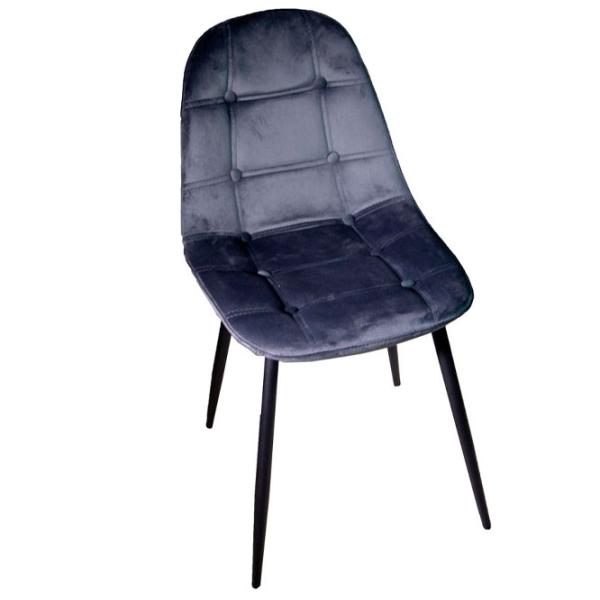 Scaun de bucătărie Magnus 6155 21 Velur/ Gray photo 2