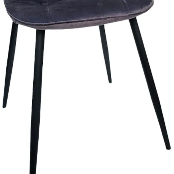 Scaun de bucătărie Magnus 6155 21 Velur/ Gray photo 4