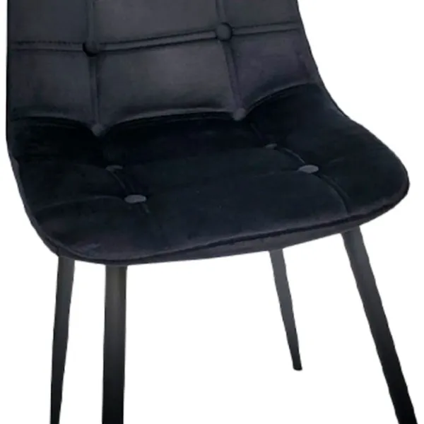 Scaun de bucătărie Magnus 6155 1 Velur/ Black photo 3