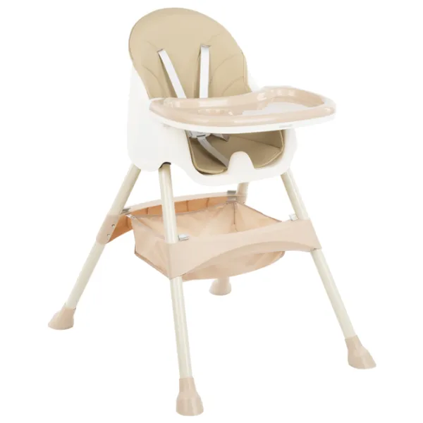 Стульчик для кормления Kikka Boo Brie 2023 (86378-006) Трансформер/ 3 года / Бежевый  photo 2