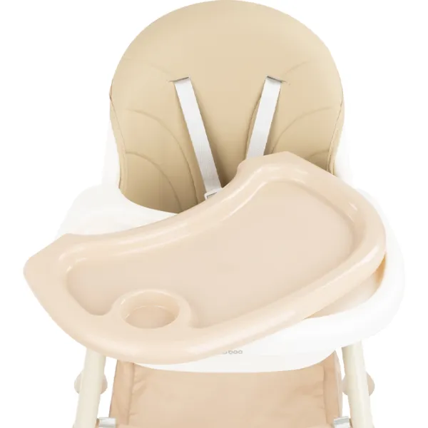 Стульчик для кормления Kikka Boo Brie 2023 (86378-006) Трансформер/ 3 года / Бежевый  photo 7