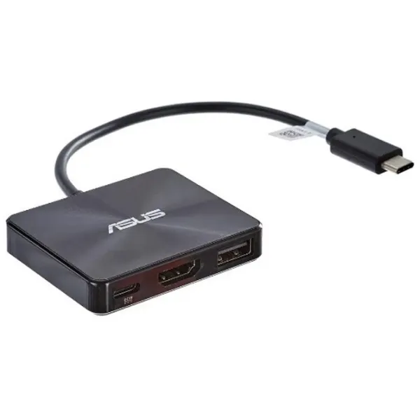 Adaptor Hub Asus DC100 USB Type-C/ Black photo 4 Adaptor Hub Asus DC100 USB Type-C/ Black photo 4