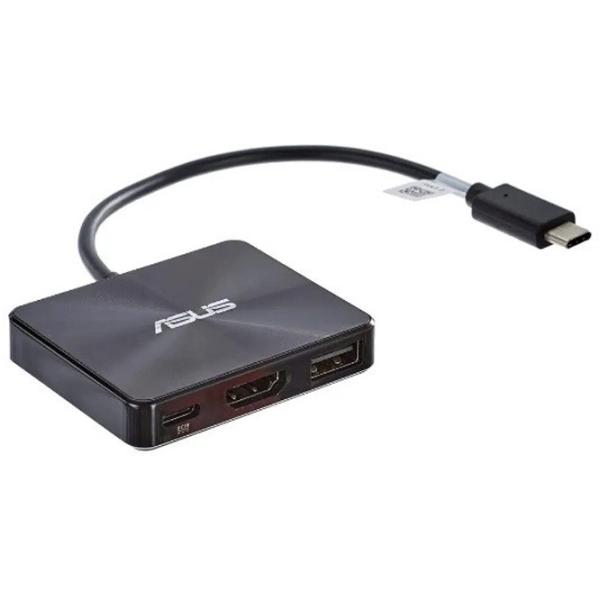Adaptor Hub Asus DC100 USB Type-C/ Black photo 4 Adaptor Hub Asus DC100 USB Type-C/ Black photo 4