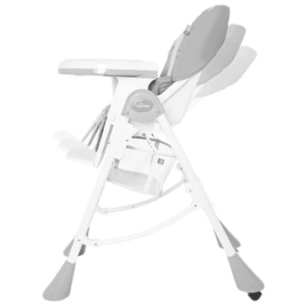 Scaun de masă Baby Design Pepe (4677-002) Clasic/ 6 luni / Gray  photo 5 Scaun de masă Baby Design Pepe (4677-002) Clasic/ 6 luni / Gray  photo 5