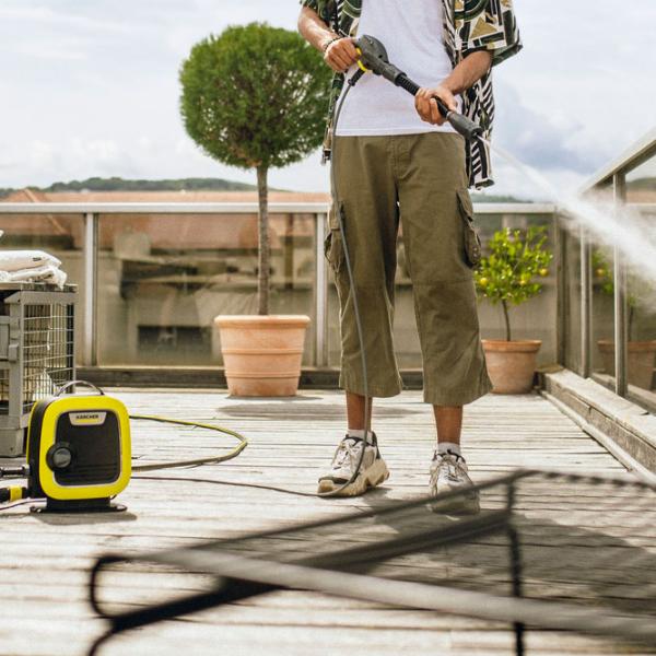 Maşină de curăţat cu presiune KARCHER K Mini (1.600-054.0) 1400 W/ Yellow photo 9