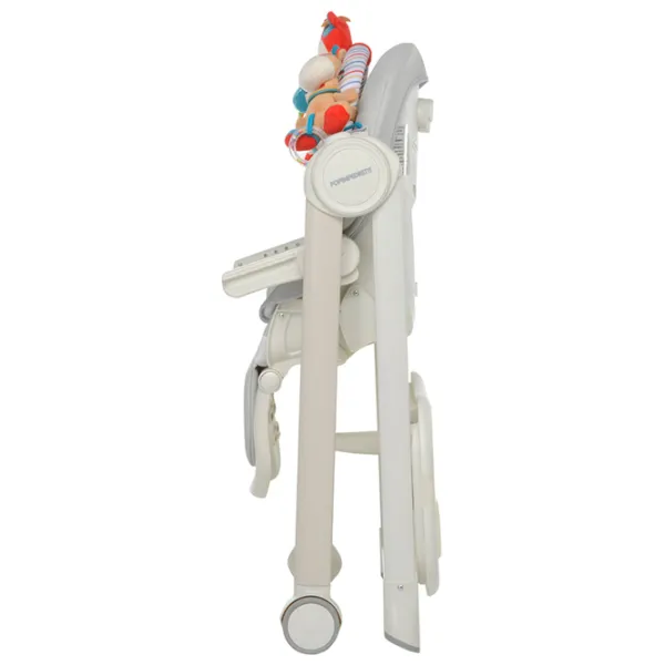 Scaun de masă FoppaPedretti MisterChef (3002-003) Clasic/ 0 luni / Light Gray  photo 3