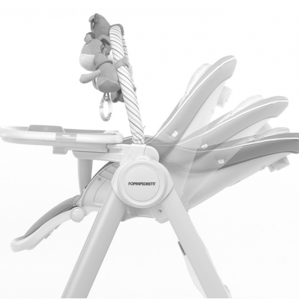 Scaun de masă FoppaPedretti MisterChef (3002-003) Clasic/ 0 luni / Light Gray  photo 5