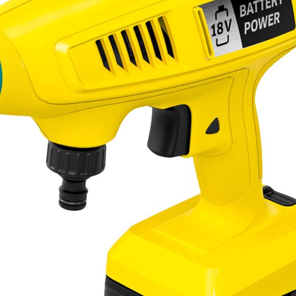 Maşină de curăţat cu presiune KARCHER KHB 4-18 Battery Set (1.328-210.0) Yellow photo 4