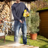 Maşină de curăţat cu presiune KARCHER KHB 4-18 Battery Set (1.328-210.0) Yellow photo 6