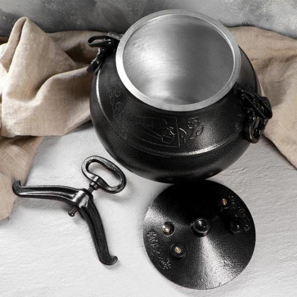 Афганский Казан Rashko Baba SB30 30л / Алюминий / Черный photo 9