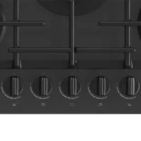 Plită încorporabilă pe gaz Gorenje GTW 7C51B Oțel emailat/ Black photo 4
