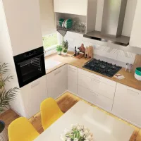 Plită încorporabilă pe gaz Gorenje GTW 7C51B Oțel emailat/ Black photo 5