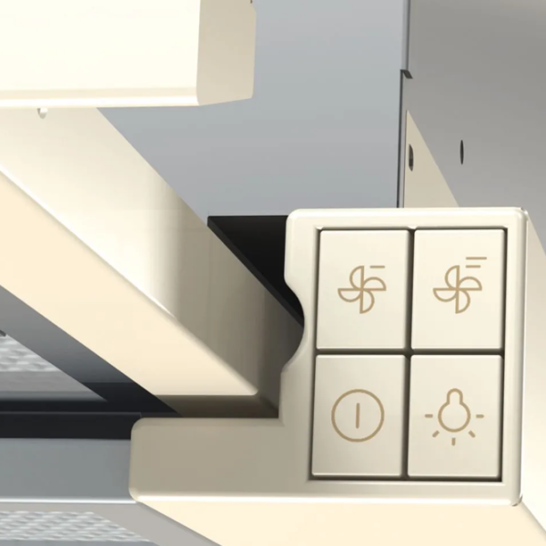 Вытяжка Gorenje BHP62CLI Телескопическая/ Слоновая кость/ Нержавеющая сталь photo 4