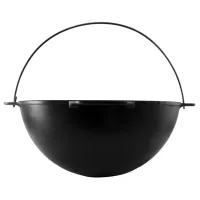 Ceaun pentru grătar Brizoll Asia 10l / Fontă / Black photo 1