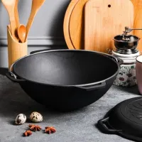 Ceaun pentru grătar Brizoll Asia 12l / Fontă / Black photo 4
