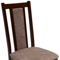 Scaun de bucătărie Magnus Bos 14 18A Stofă/ Brown Brown photo 2