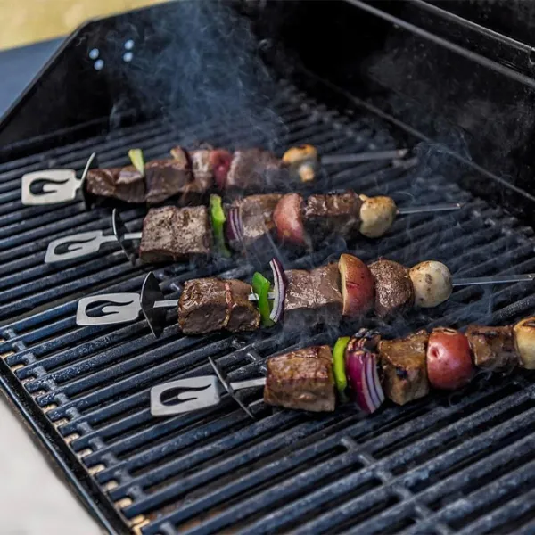 Шампуры Char-Broil 8966596 4 шампура/ 35 см/ Нержавеющая сталь photo 5