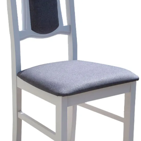 Кухонный стул Magnus Bos 6 8 Ткань/ Белый Серый photo 3 Кухонный стул Magnus Bos 6 8 Ткань/ Белый Серый photo 3