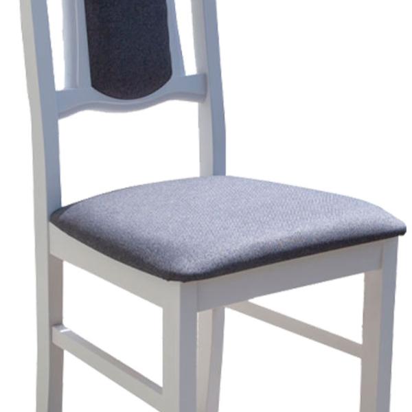 Кухонный стул Magnus Bos 6 8 Ткань/ Белый Серый photo 3 Кухонный стул Magnus Bos 6 8 Ткань/ Белый Серый photo 3