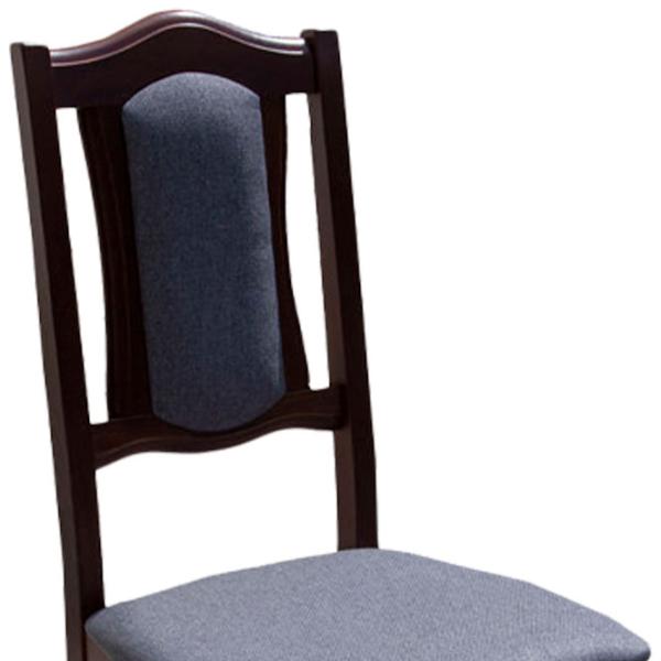 Scaun de bucătărie Magnus Bos 6 6 Stofă/ Dark Brown Gray photo 2