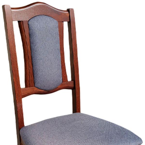 Кухонный стул Magnus Bos 6 Ткань/ Коричневый Серый photo 2 Кухонный стул Magnus Bos 6 Ткань/ Коричневый Серый photo 2