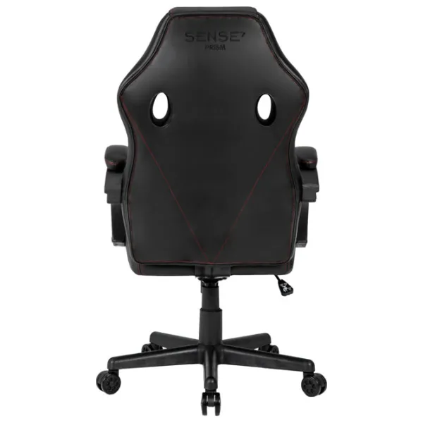 Scaun Gaming SENSE7 Prism Red Black photo 5
