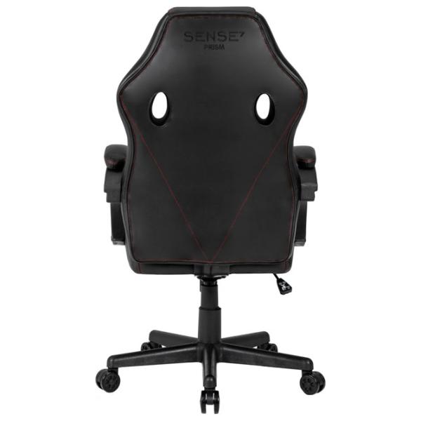 Scaun Gaming SENSE7 Prism Red Black photo 5