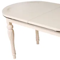 Masă de bucătărie Magnus DT A14 Lemn, sticlă/ Ivory photo 2