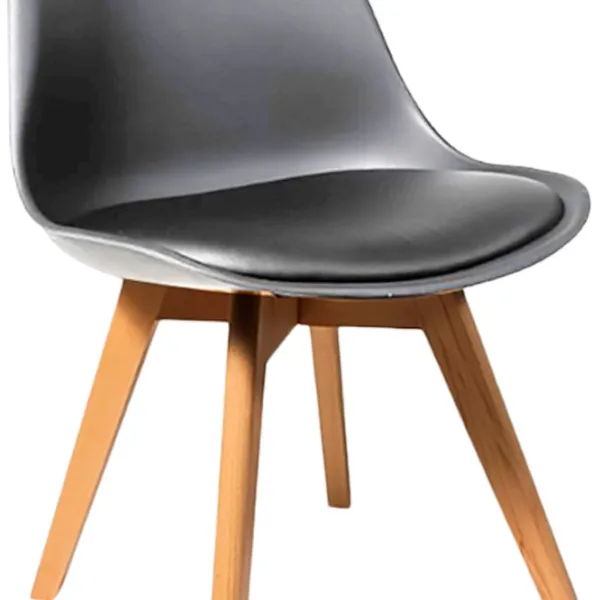 Scaun de bucătărie Magnus 7053 Piele artificială/ Gray photo 3