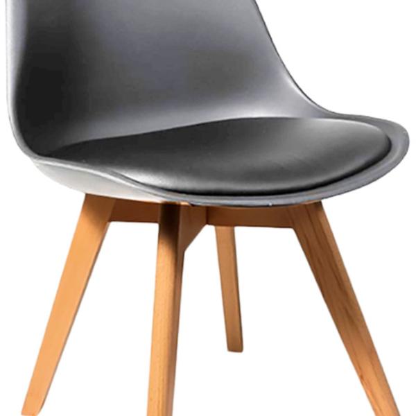 Scaun de bucătărie Magnus 7053 Piele artificială/ Gray photo 3