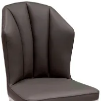 Scaun de bucătărie Magnus DC 6018 Velur/ Gray Ivory photo 3