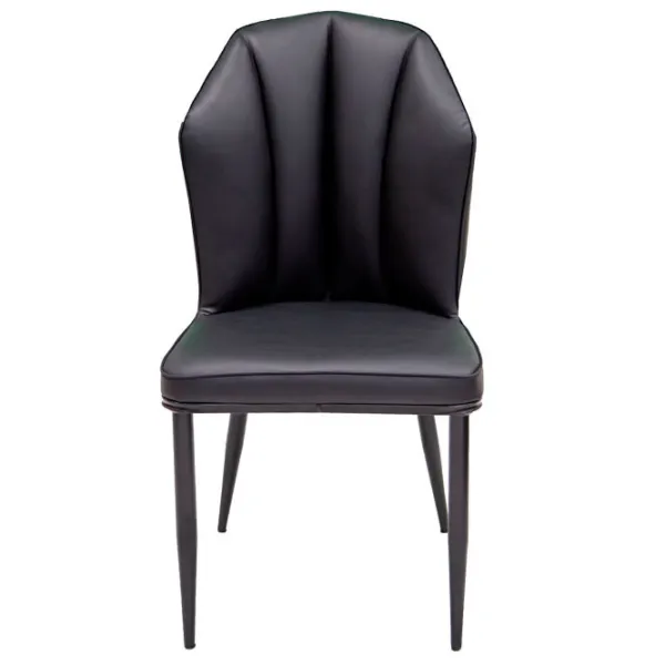 Scaun de bucătărie Magnus DC 6018 Velur/ Black Black photo 2 Scaun de bucătărie Magnus DC 6018 Velur/ Black Black photo 2