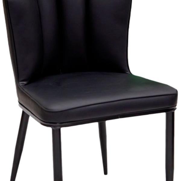 Scaun de bucătărie Magnus DC 6018 Velur/ Black Black photo 3 Scaun de bucătărie Magnus DC 6018 Velur/ Black Black photo 3