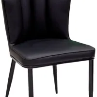 Scaun de bucătărie Magnus DC 6018 Velur/ Black Black photo 3