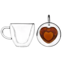 Set de căni Ardesto AR2630GHL 300 ml/ Sticlă/ Transparent photo 2