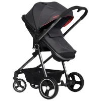 Cărucior pentru copil Colibro Onemax 3 in 1 2367-001/ Graphite photo 2