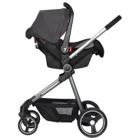 Cărucior pentru copil Colibro Onemax 3 in 1 2367-001/ Graphite photo 5
