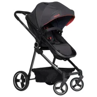 Cărucior pentru copil Colibro Onemax 2 in 1 2368-001/ Graphite photo 4