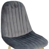 Scaun de bucătărie Magnus Avuc Stofă/ Gray Gold photo 2