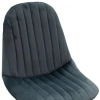 Scaun de bucătărie Magnus Avuc Stofă/ Gray Black photo 2
